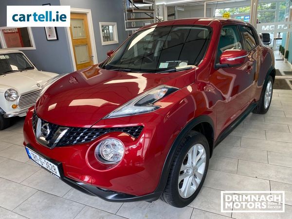 Nissan Juke SUV, Diesel, 2018, Red