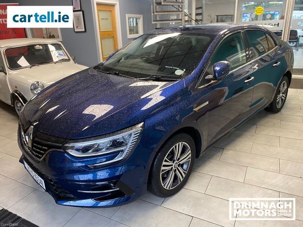 Renault Megane Saloon, Petrol, 2021, Blue