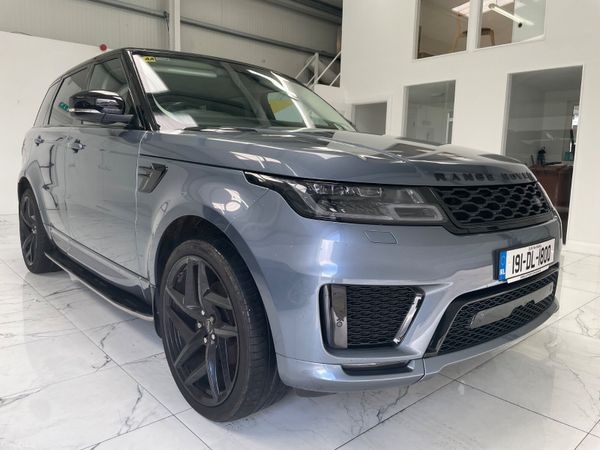 Land Rover Range Rover Sport SUV, Diesel, 2019, Blue