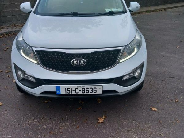 Kia Sportage SUV, Diesel, 2015, White