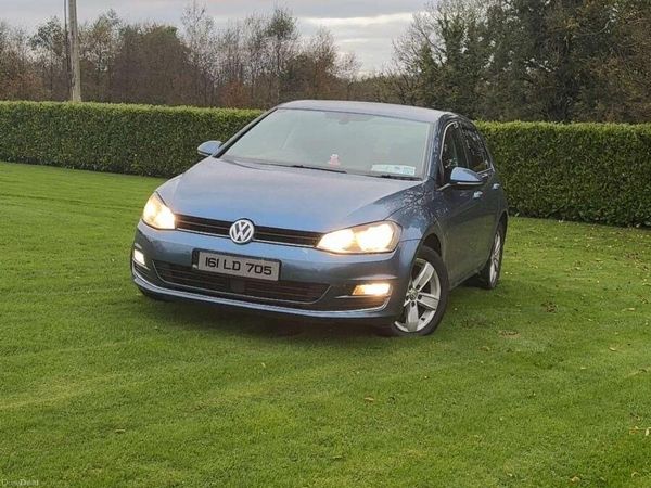 Volkswagen Golf Hatchback, Diesel, 2016, Blue