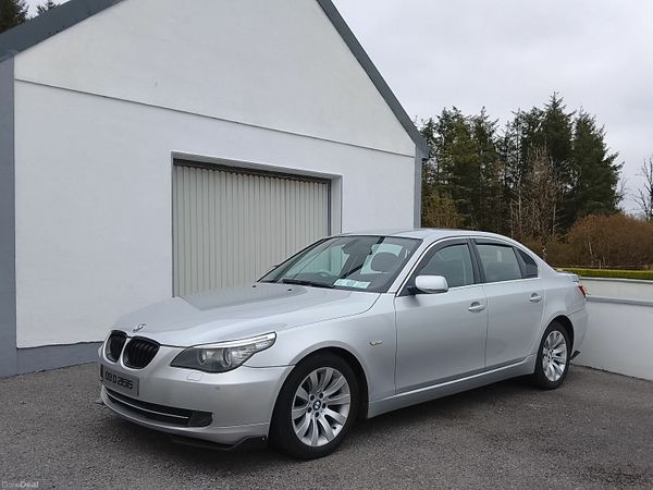 BMW 5-Series Saloon, Diesel, 2009, Silver
