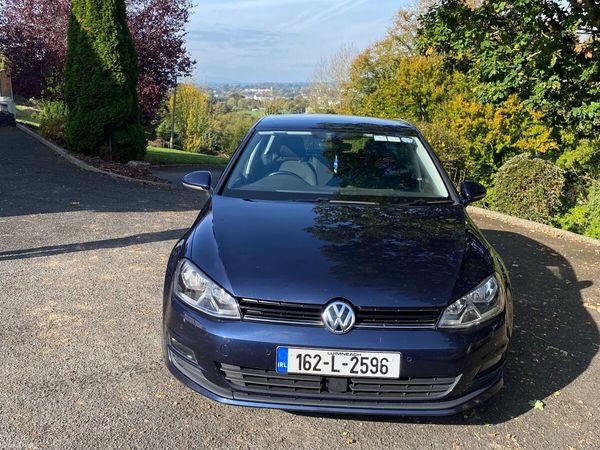 Volkswagen Golf Hatchback, Diesel, 2016, Blue