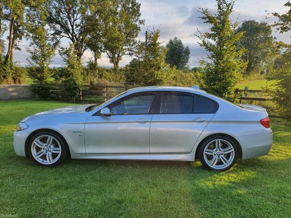 BMW 5-Series Saloon, Diesel, 2015, Silver