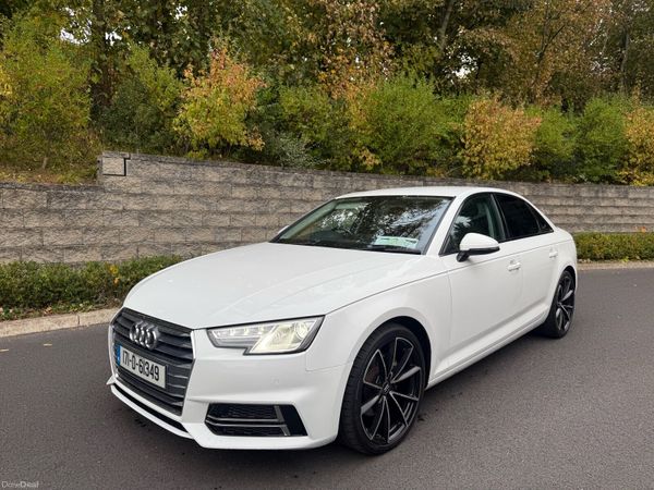 Audi A4 Saloon, Diesel, 2017, White