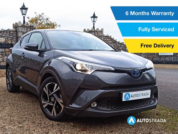 Toyota C-HR Hatchback, Petrol Hybrid, 2019, Grey