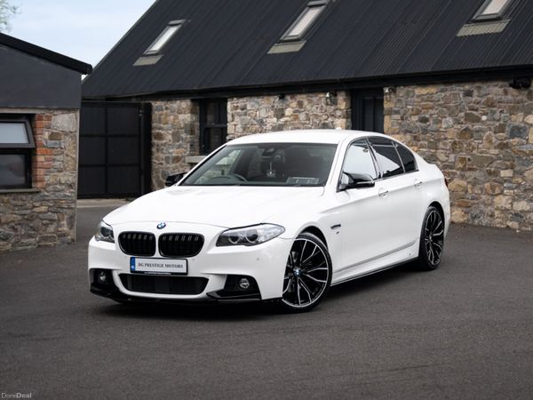 BMW 5-Series Saloon, Diesel, 2015, White