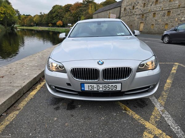 BMW 5-Series Saloon, Diesel, 2013, Silver