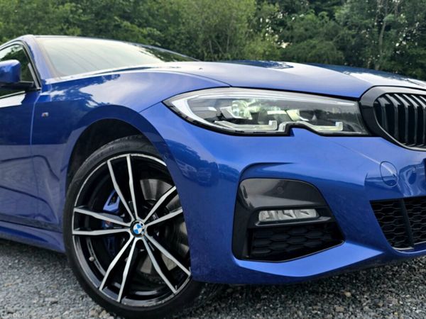 BMW 3-Series Saloon, Petrol Plug-in Hybrid, 2019, Blue