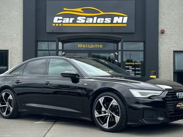 Audi A6 Saloon, Diesel Hybrid, 2022, Black