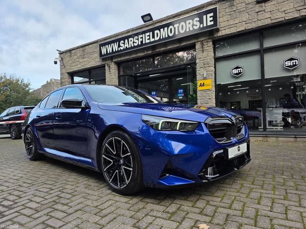BMW M5 Saloon, Petrol Plug-in Hybrid, 2025, Blue