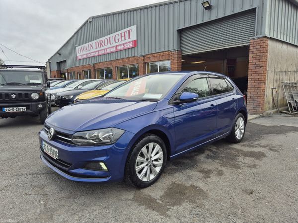 Volkswagen Polo Hatchback, Petrol, 2018, Blue