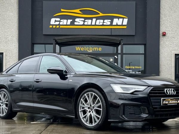 Audi A6 Saloon, Diesel Hybrid, 2022, Black