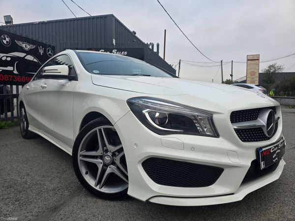 Mercedes-Benz CLA Saloon, Petrol, 2014, White