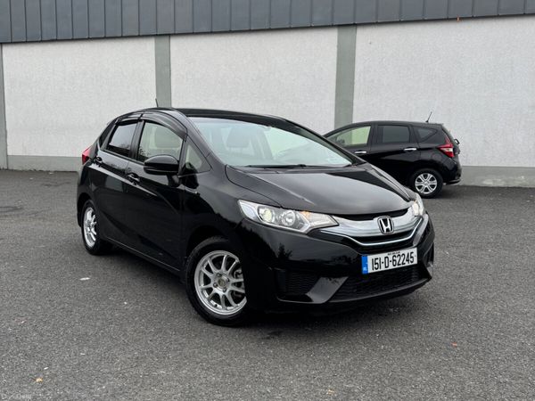 Honda Fit Hatchback, Petrol Hybrid, 2015, Black