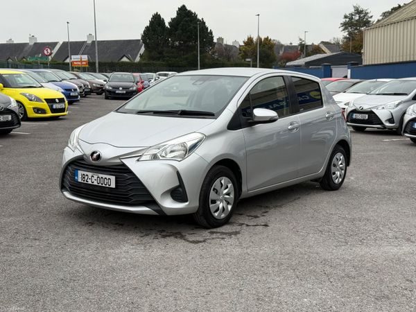 Toyota Vitz Hatchback, Petrol, 2018, Silver