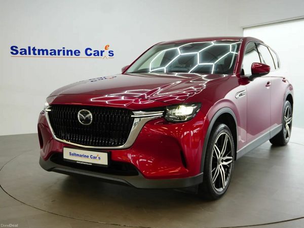 Mazda CX-60 SUV, Diesel Hybrid, 2023, Red