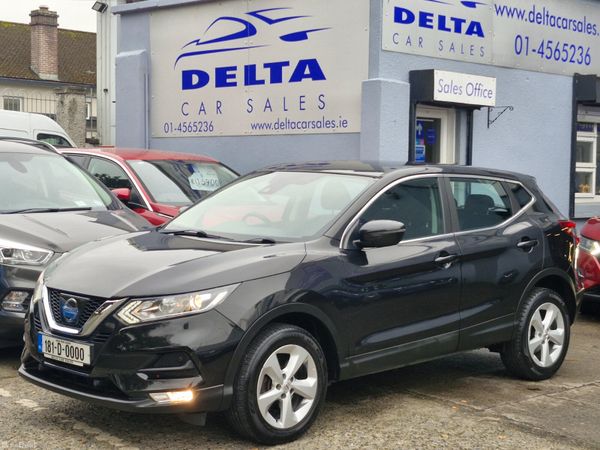 Nissan Qashqai SUV, Petrol, 2018, Black