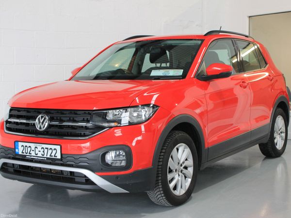 Volkswagen T-Cross Estate/Jeep, Petrol, 2020, Red