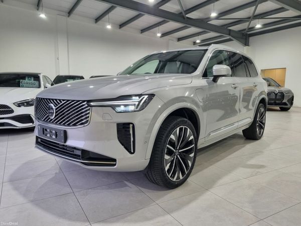 Volvo XC90 SUV, Petrol Plug-in Hybrid, 2025, Silver