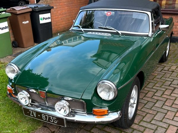 MG MGB Convertible, Petrol, 1977, Green