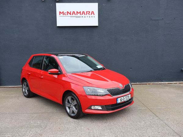 Skoda Fabia Hatchback, Petrol, 2016, Red