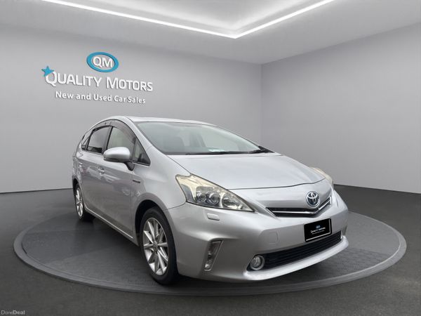 Toyota Prius MPV, Petrol Hybrid, 2013, Silver