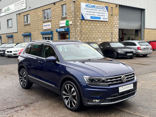 Volkswagen Tiguan SUV, Diesel, 2019, Blue