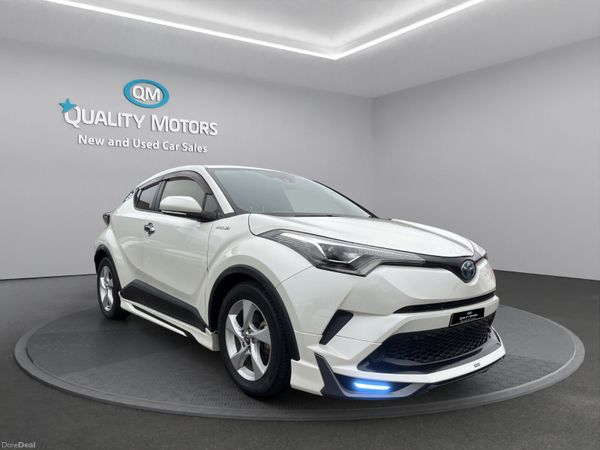 Toyota C-HR Coupe, Petrol Hybrid, 2018, White