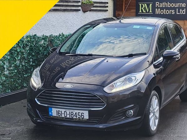 Ford Fiesta Hatchback, Petrol, 2016, Black