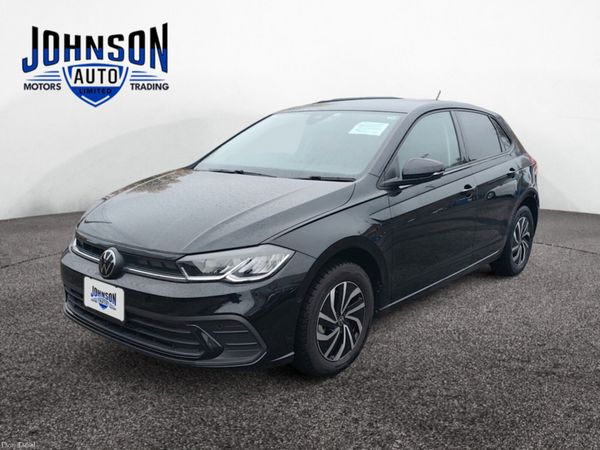 Volkswagen Polo Hatchback, Petrol, 2022, Black
