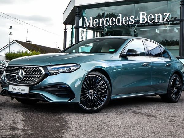 Mercedes-Benz E-Class Saloon, Diesel Plug-in Hybrid, 2026, Silver