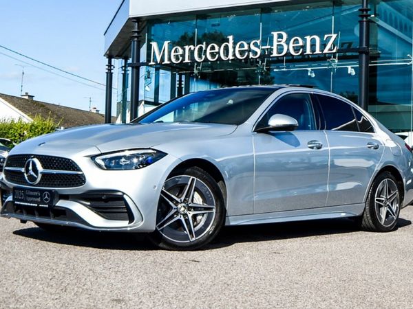 Mercedes-Benz C-Class Saloon, Petrol Plug-in Hybrid, 2025, Silver