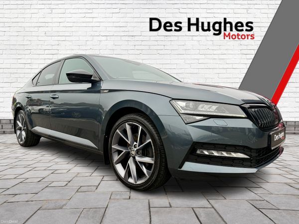 Skoda Superb Hatchback, Petrol Plug-in Hybrid, 2021, Grey