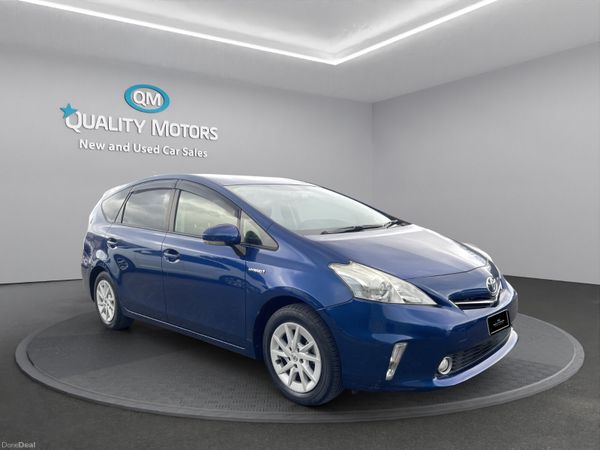 Toyota Prius MPV, Petrol Hybrid, 2014, Blue