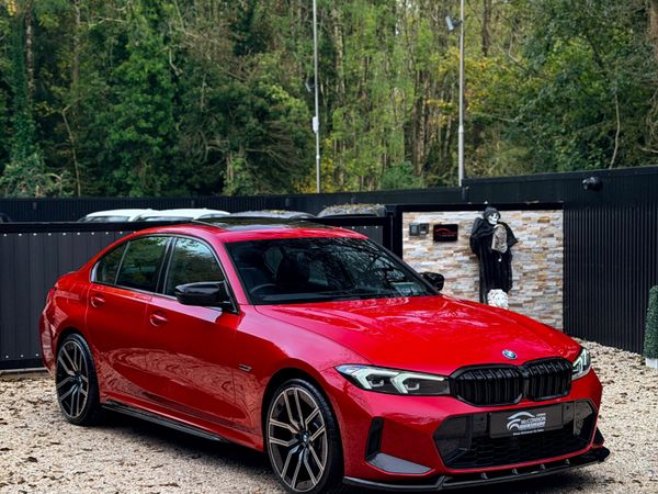 BMW 3-Series Saloon, Petrol Plug-in Hybrid, 2023, Red