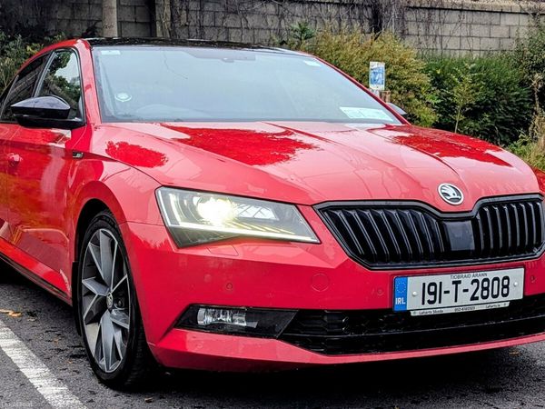 Skoda Superb Saloon, Diesel, 2019, Red