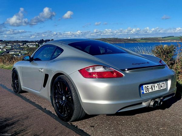 Porsche Cayman Coupe, Petrol, 2006, Silver