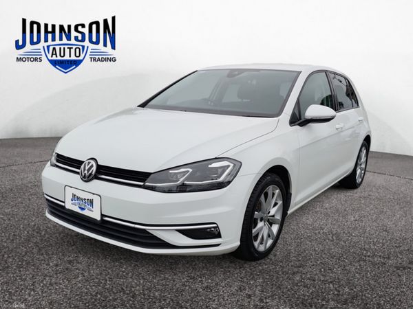 Volkswagen Golf Hatchback, Petrol, 2019, White
