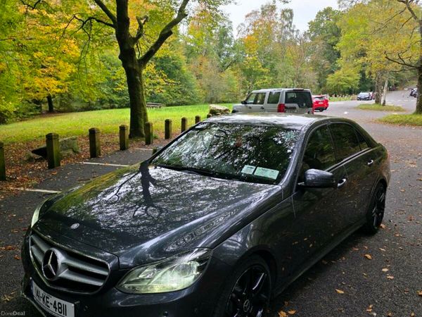 Mercedes-Benz E-Class Saloon, Diesel Hybrid, 2014, Grey