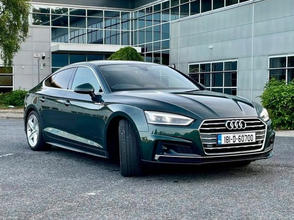 Audi A5 Hatchback, Diesel, 2018, Green