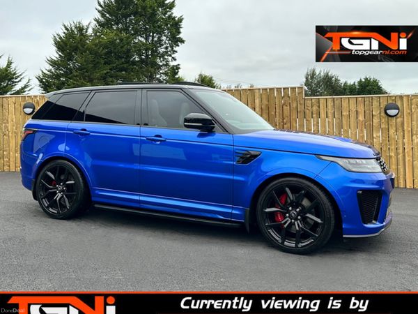 Land Rover Range Rover Sport SUV, Petrol, 2019, Blue