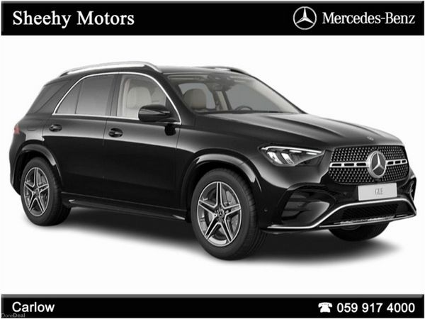 Mercedes-Benz GLE SUV, Diesel Hybrid, 2026, Black