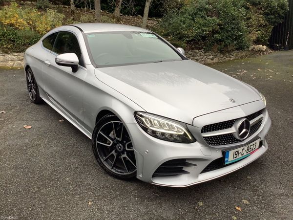 Mercedes-Benz C-Class Coupe, Diesel, 2019, Grey