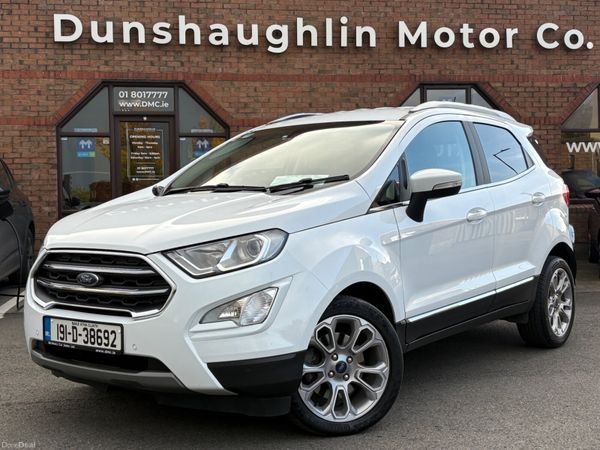 Ford EcoSport SUV, Diesel, 2019, White