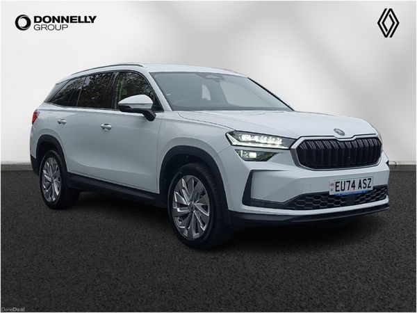 Skoda Kodiaq Estate, Petrol, 2024, White