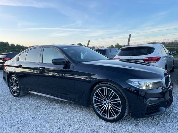 BMW 5-Series Saloon, Diesel, 2019, Black
