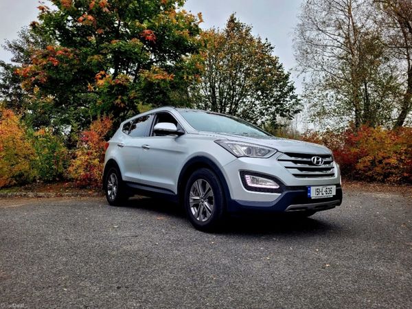 Hyundai Santa Fe SUV, Diesel, 2015, Silver