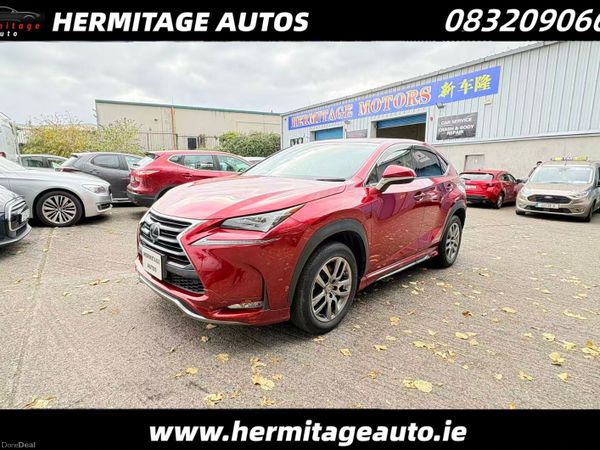 Lexus NX SUV, Petrol Hybrid, 2016, Red