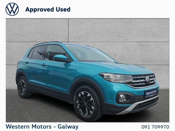 Volkswagen T-Cross Estate, Petrol, 2022, Green